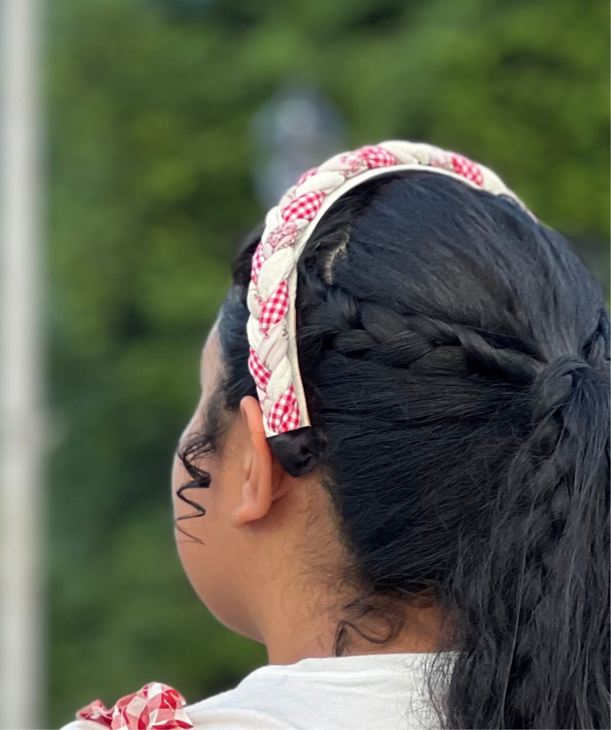 American honey braided headband