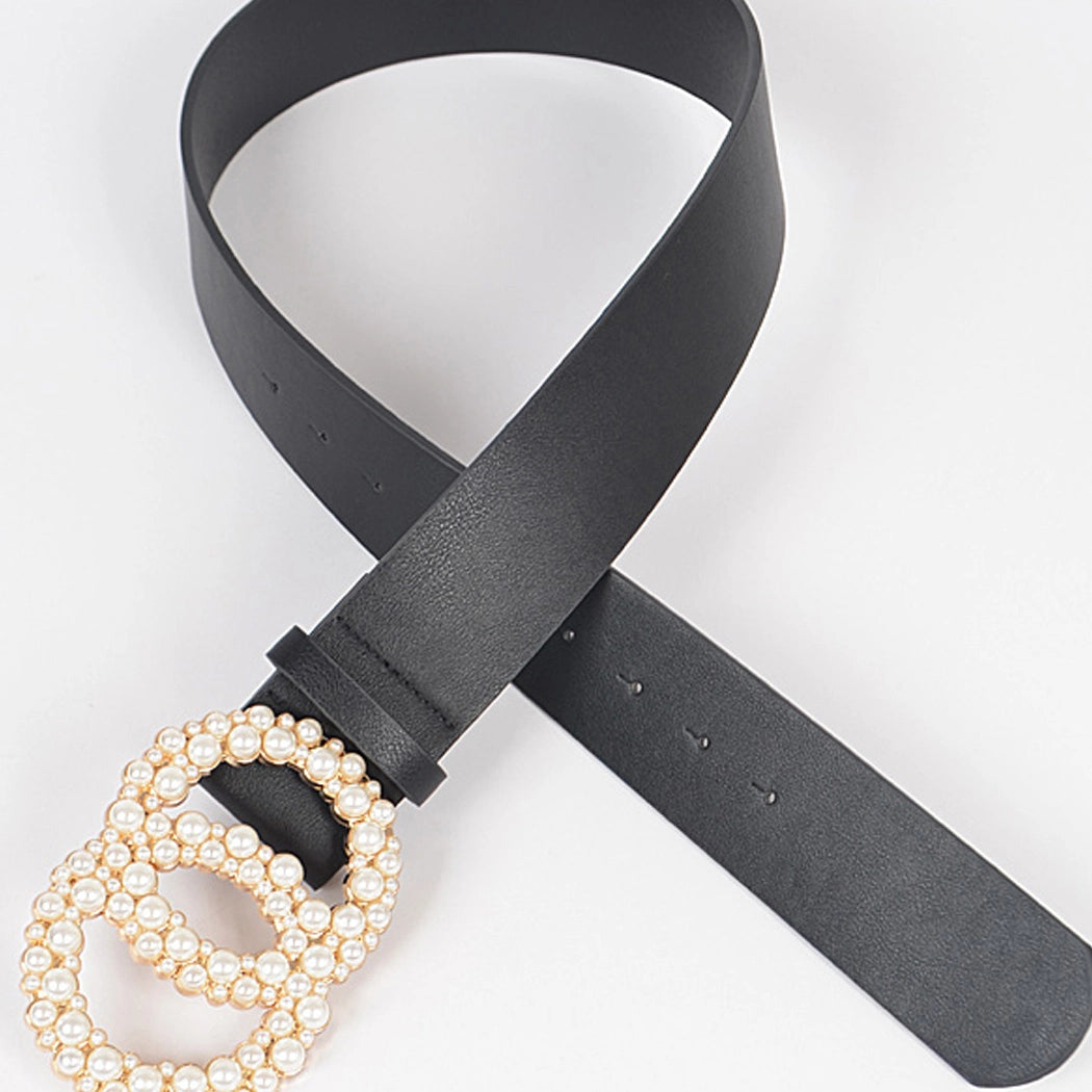 Double Ring Pearl Belt